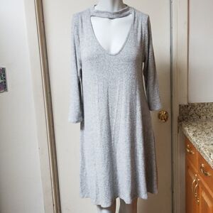 Acemi 3/4 Long Sleeve Sweater Dress